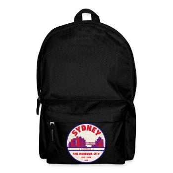 Sydney Skyline Badge - Backpack - black - Front