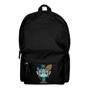 Avatar Der Weg des Wassers, niedlicher Charakter, Navi - Rucksack - Schwarz - Vorne