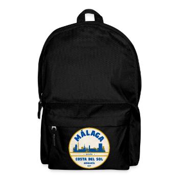 Malaga Skyline Coastal Flair - Backpack - black - Front