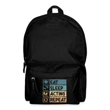 Actor Rehearsal Comedy Opera - Backpack - black - Front