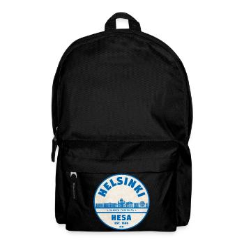 Helsinki Skyline Emblem 1550 - Rucksack - Schwarz - Vorne