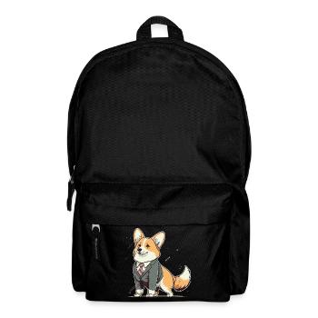 Happy Pet Corgi - Backpack - black - Front