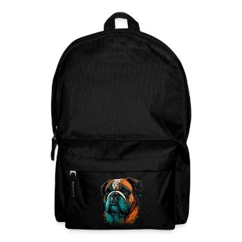 Disappointed Bulldog - Backpack - black - Front