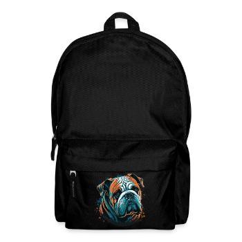 Shy Bulldog - Backpack - black - Front