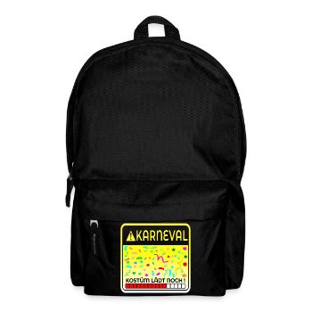 KARNEVALSKOSTÜME LUSTIG - COMPUTER - Rucksack - Schwarz - Vorne