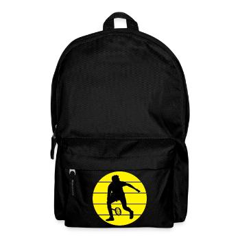 tennis, fan de tennis, match de tennis - Sac à dos - noir - Devant