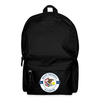 unt Prospect Illinois Flag USA Badge souvenir - Sac à dos - noir - Devant