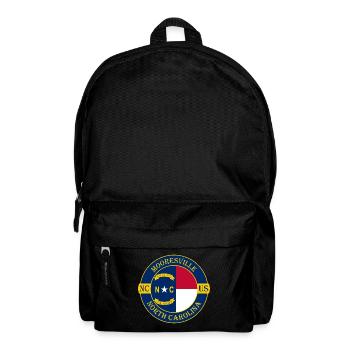 oresville North Carolina Flagge USA Souvenir - Rucksack - Schwarz - Vorne