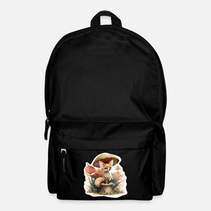 Süßer Wüstenfuchs - Rucksack - Schwarz