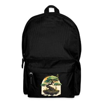 Jardin de bonsaïs - Sac à dos - noir - Devant