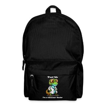 An unusual gift for a medic, funny and cool. - Backpack - black - Front