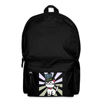Joyeux anniversaire Félicitations Cat Cats Child - Sac à dos - noir - Devant