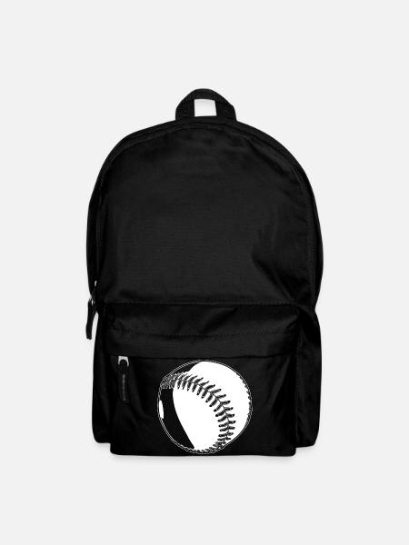 Baseball Skizze - Rucksack - Schwarz