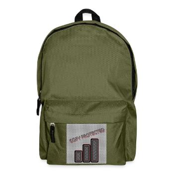 Copy protected (Kopiergeschützt) - Abbild - 2023 - Rucksack - Olivgrün - Vorne
