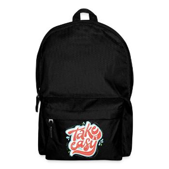 Take it easy - Backpack - black - Front