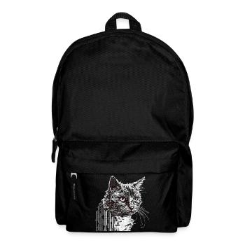 ASCII Cat - Rucksack - Schwarz - Vorne