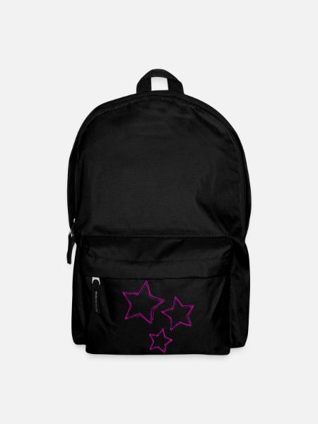 STERN. STERNE. STERN. STERNE. FEST. JAHRESTAG - Rucksack - Schwarz