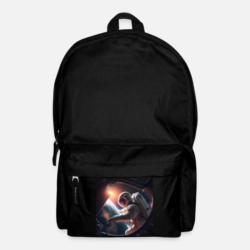 Astronaut in a perilous spacewalk - Backpack - black