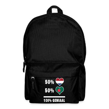 Bangladesh et Pays-Bas 100% Genius Flag - Sac à dos - noir - Devant