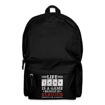 Jeu de cartes Joueur de cartes Blackjack Heart - Sac à dos - noir - Devant