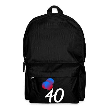 für jedermann, 40 GB Ballons - Rucksack - Schwarz - Vorne