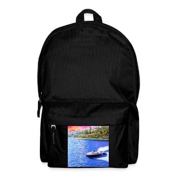 Natürliche Ansicht - Rucksack - Schwarz - Vorne