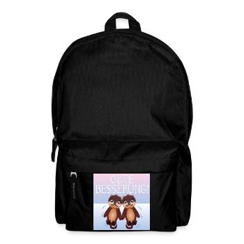 Gute Besserung - SEEOTTER - PAARE - Rucksack - Schwarz - Vorne