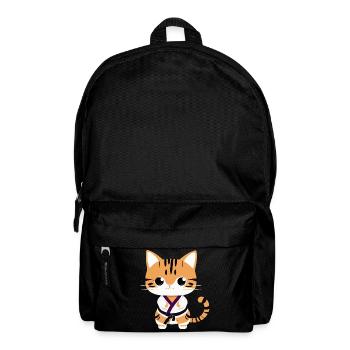 Chatons de karaté - Sac à dos - noir - Devant