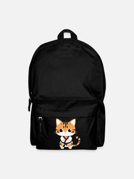 Karate Kätzchen - Rucksack - Schwarz