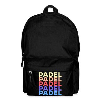 Padel Training Spruch Sportart Padelspiel Spieler - Rucksack - Schwarz - Vorne