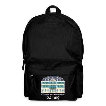 Bonn, Fürstenbergisches Palais,  handgezeichnet - Rucksack - Schwarz - Vorne