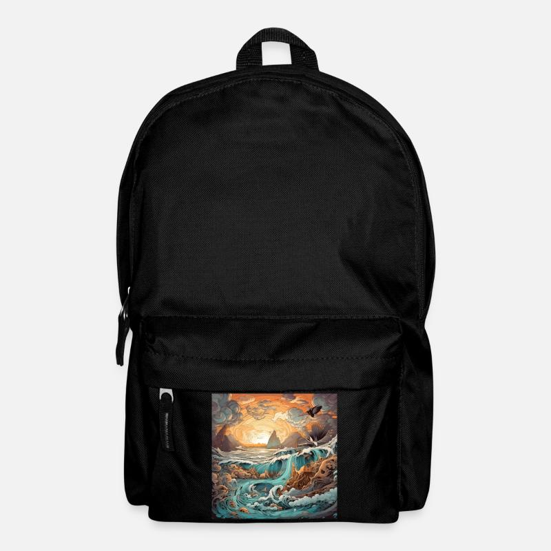 Sky and Sea - Backpack - black