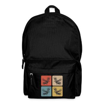 Raben Design - Rucksack - Schwarz - Vorne