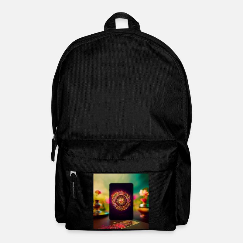Das Glücksrad - Rucksack - Schwarz