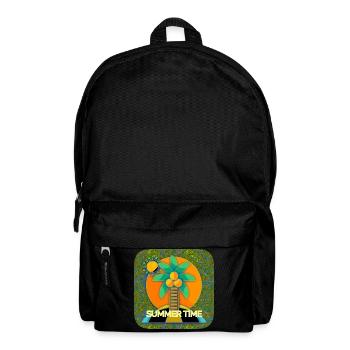 Summer Time - Club WoW - Rucksack - Schwarz - Vorne