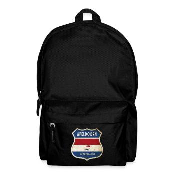 Apeldoorn Niederlande Wappen Design - Rucksack - Schwarz - Vorne