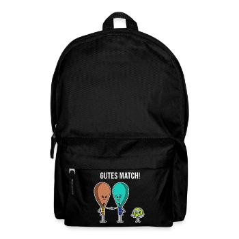 Padelteam Training Statement Padel Bälle Schläger - Rucksack - Schwarz - Vorne