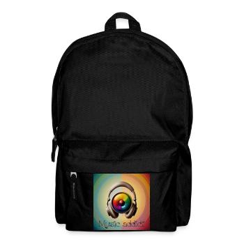 Music addict 02 - Backpack - black - Front