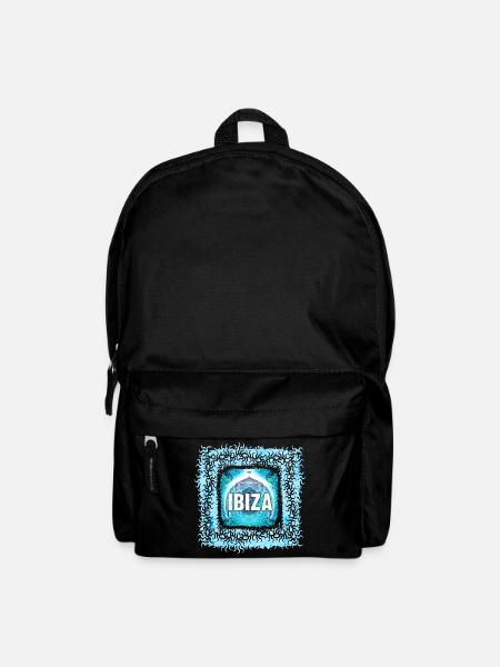 Ibiza Elektronik Kunst Design - Rucksack - Schwarz