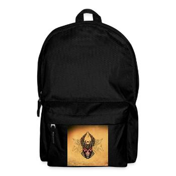 Coléoptère égyptien antique - Sac à dos - noir - Devant