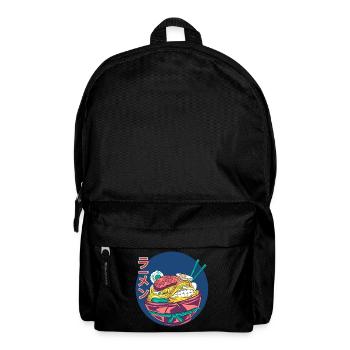 crazy ramen - Backpack - black - Front
