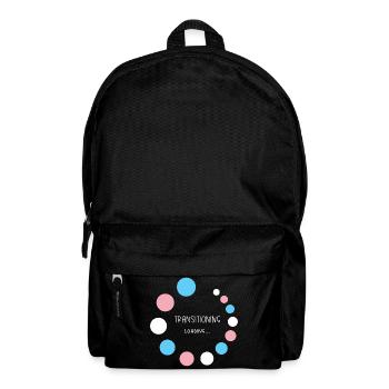 Pride Month - Transitioning... Loading - Backpack - black - Front
