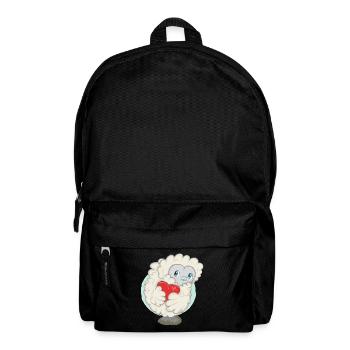 Lioba Silk Chicken, Chicken Love - Backpack - black - Front
