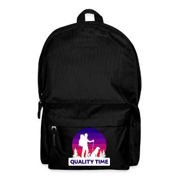 Hikers Hiking Statement Tours Mountaineering - Backpack - black - Front