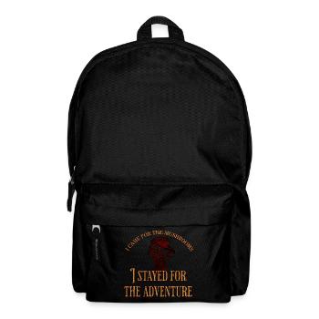 Funny Mushroom Hunting - Backpack - black - Front