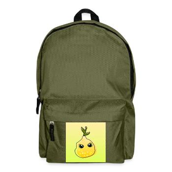Lemonen Zitronen Essen - Rucksack - Olivgrün - Vorne