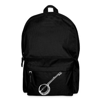 Banjo Drawing - Backpack - black - Front