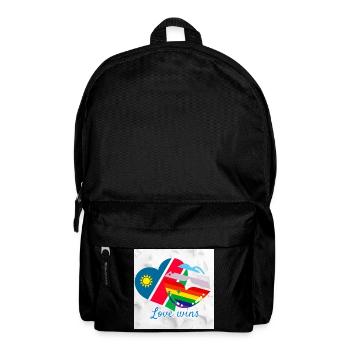 Namibias Stolz - Rucksack - Schwarz - Vorne