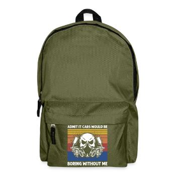 Autolackierer Angebot für Karosseriebauer - Rucksack - Olivgrün - Vorne