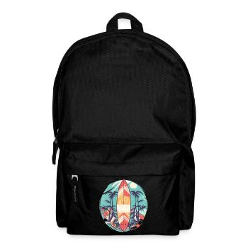 Surfboard - Backpack - black - Front